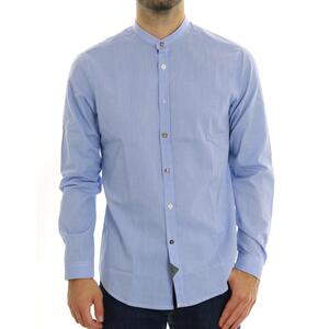 CAMICIA COREANA AZZURRO